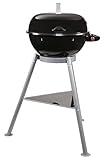 OUTDOORCHEF Elektrogrill City 420 E – Elektro Kugelgrill für saftige Steaks – BBQ Grill für Balkon, Terrasse und Camping – Ø 42 cm mit 2.0 kW